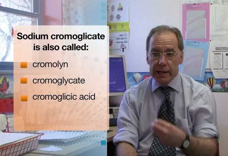 Disodium cromoglycate